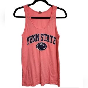 American Apparel neon pink Penn State tank top size small